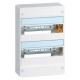 Coffret Drivia 13 modules - 2 rangée - IP30 - IK05 - Blanc RAL 9003