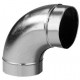 COUDE 90° SPIRACLIM MÂLE / MÂLE DIAMÈTRE 80MM UNELVENT