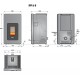 POÊLE À GRANULES 2-8KW OPPA 8 BC ZANTIA