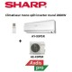 POMPE À CHALEUR MONOSPLIT 2,6KW RÉVERSIBLE SHARP