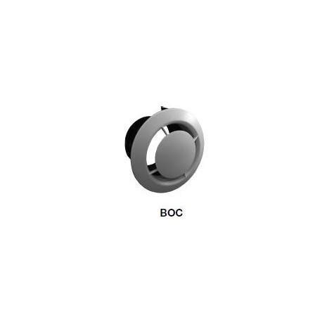 BOUCHE D'EXTRACTION PLASTIQUE SERIE BOC P Ø80MM