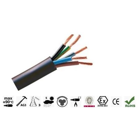 CABLE R2V CU 5G25